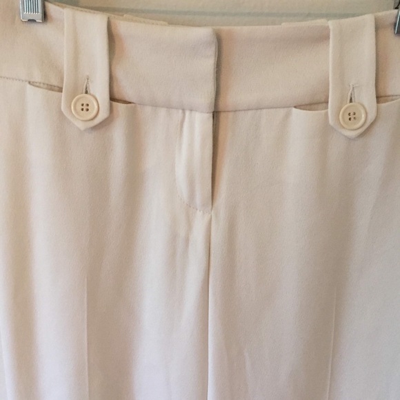 bebe White slacks - Picture 7 of 8